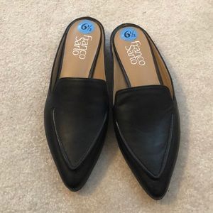 Black Franco Sarto Slide